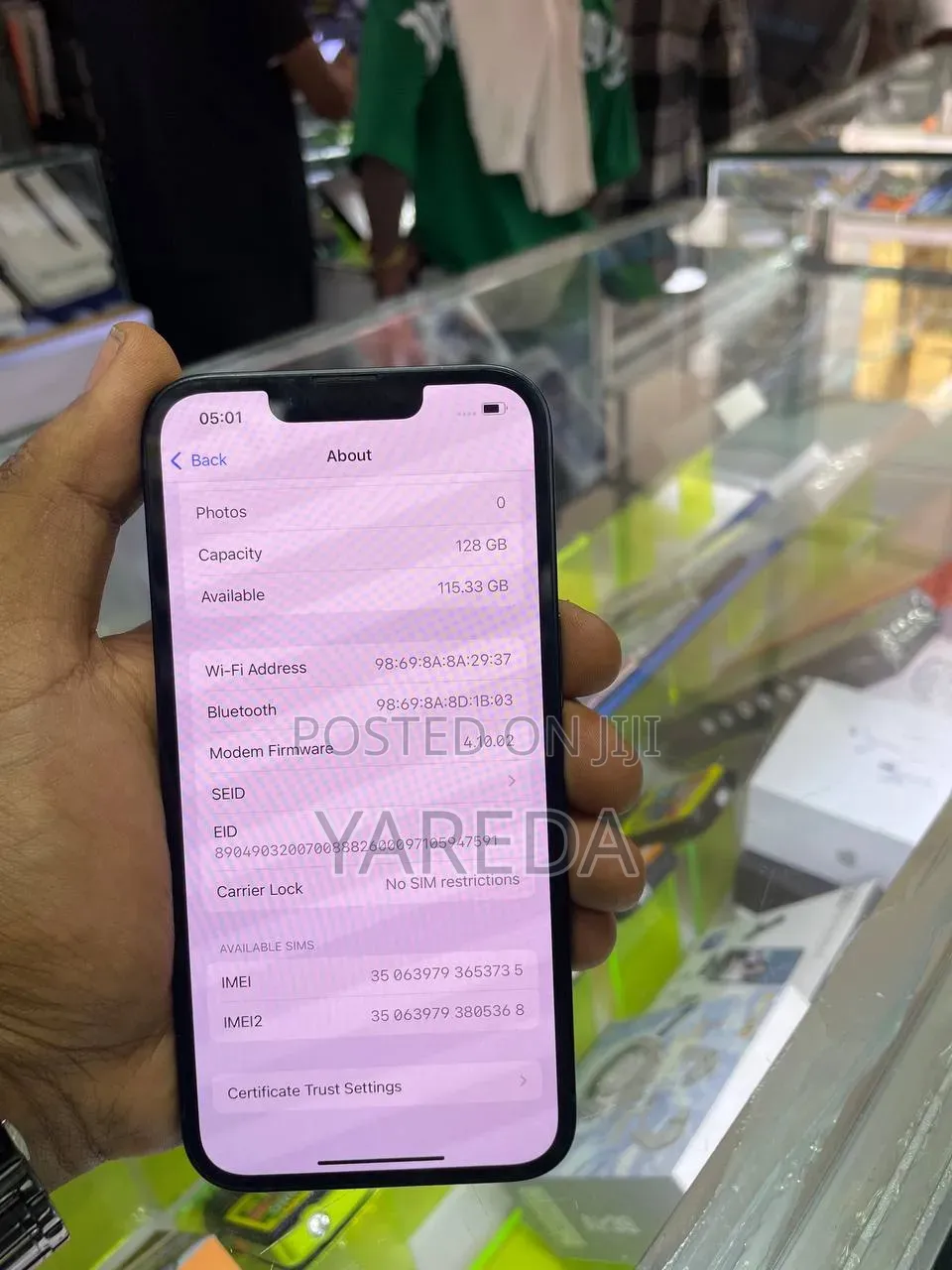 New Apple iPhone 13 128 GB Black