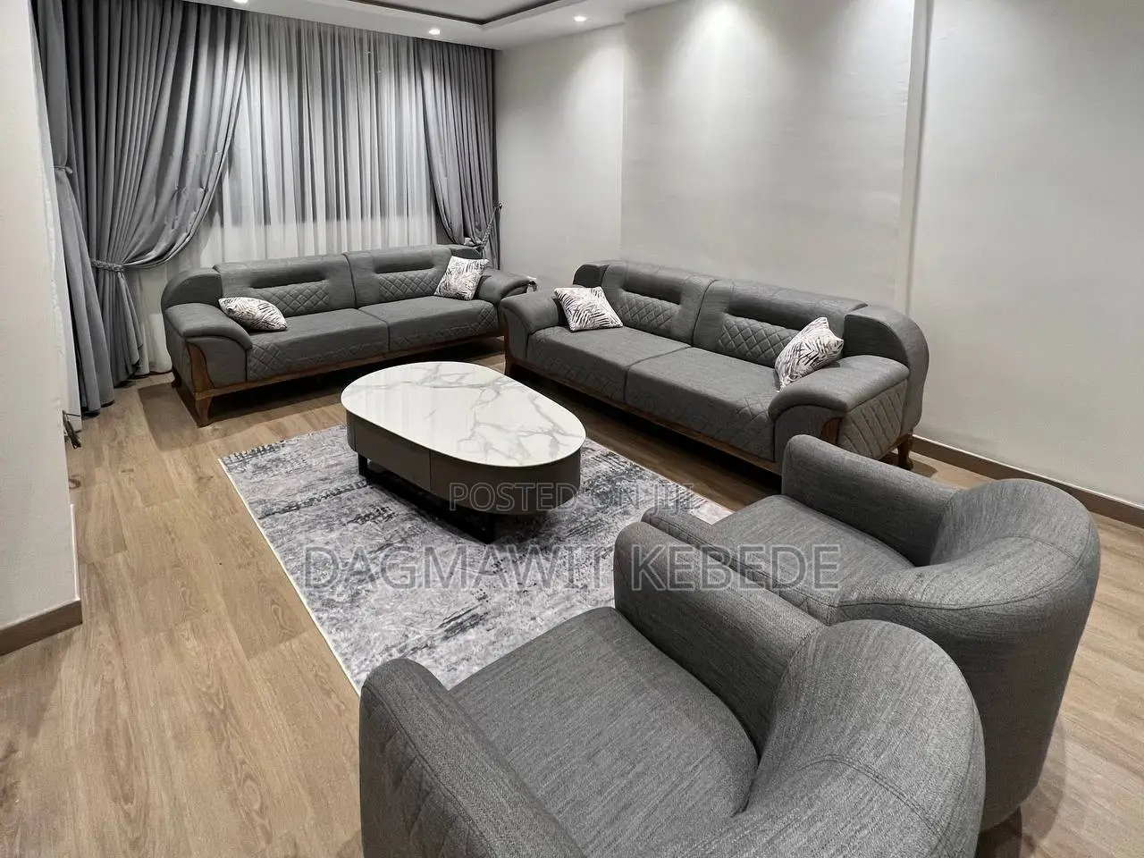 Furnished 4bdrm Apartment in Good Life Real, Bole for rent