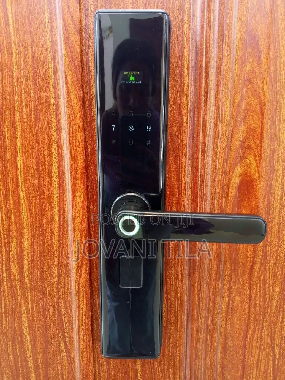 Quality Luxury Security Cam With Fingerprint+face Recognition Doors