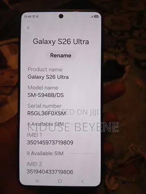 New Samsung Galaxy S25 Ultra 256 GB Black