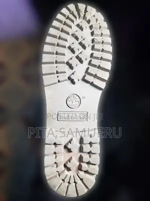 Gray Timberland Shoes With Diamond Design