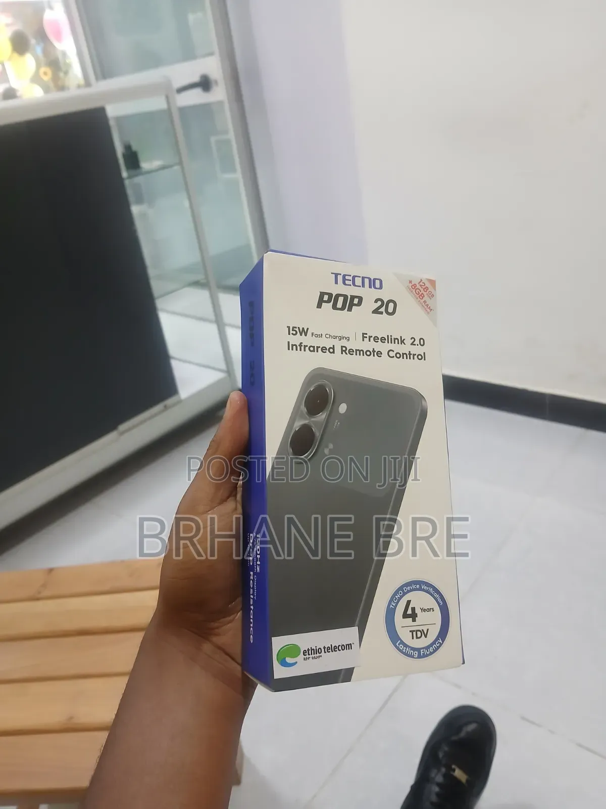 New Tecno Pop 20 128 GB Blue