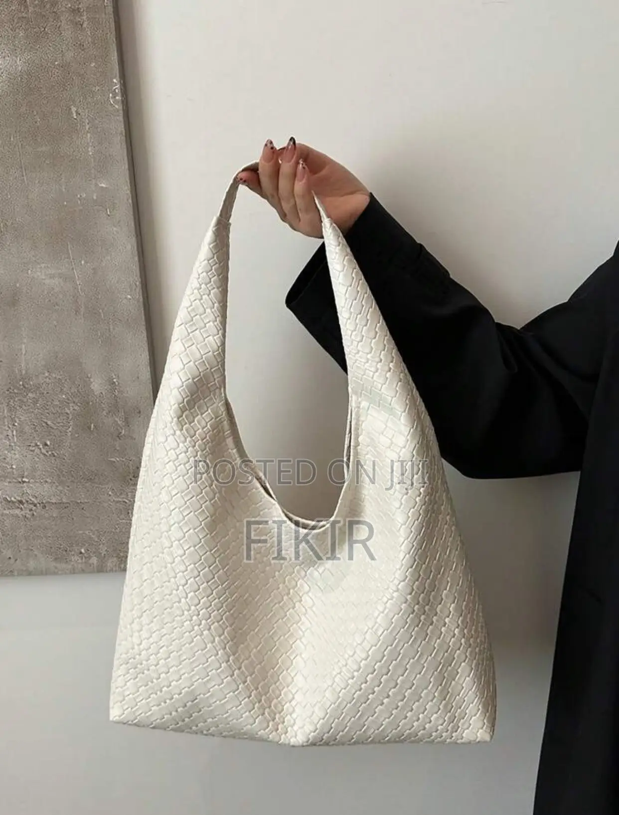 White Hobo SHEIN Tote Bag