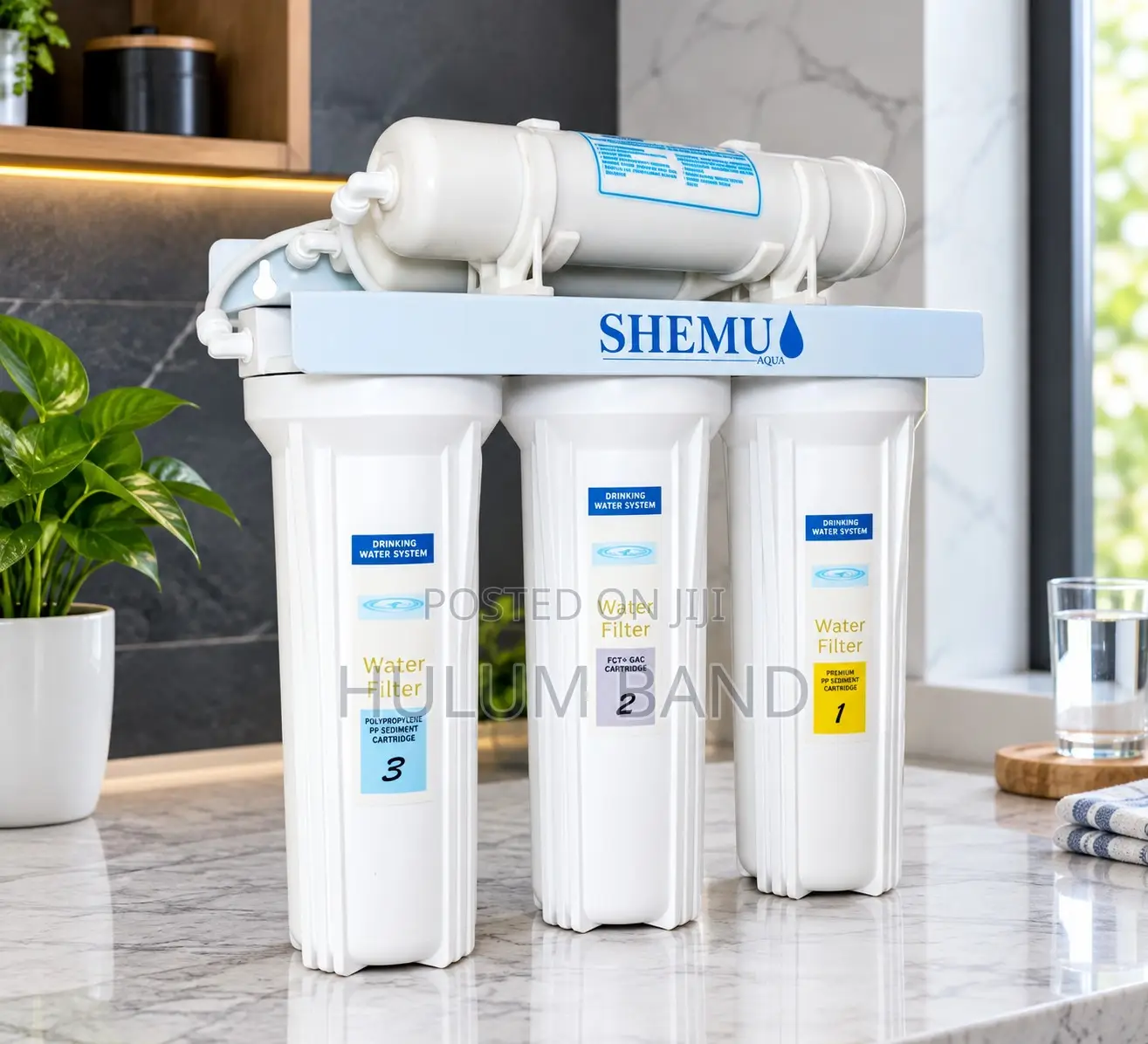 5-Stage Reverse Osmosis Water Purifier (Model: RY-US-1)