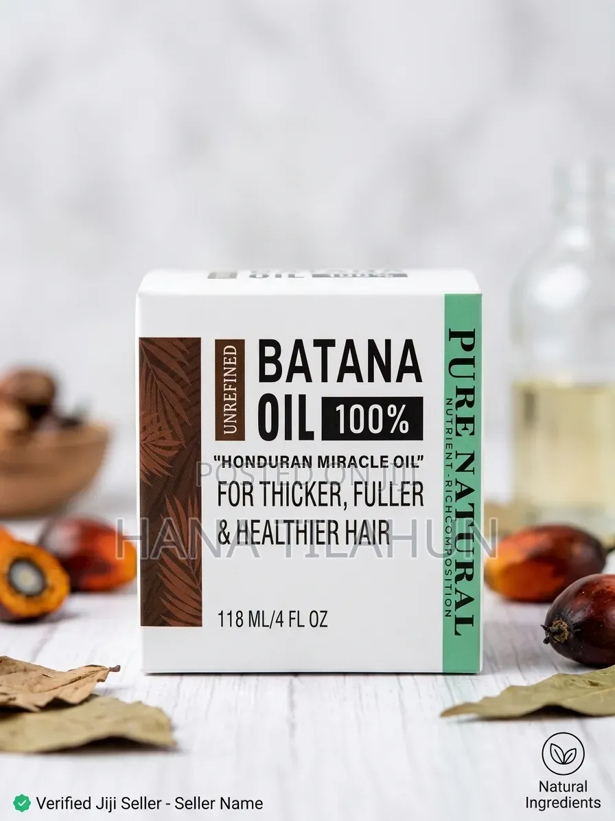 118 Ml (4 FL OZ) Jar of Unrefined Batana Oil