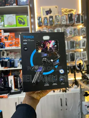 TOKQI M06 3-Axis Smartphone Gimbal Stabilizer With Extension Rod