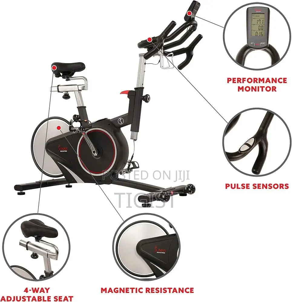 Sunny Health and Fitness Indoor Cycling Bike