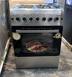Femeslux Oven 60×60 Freestanding Cooker – 2 Gas + 2 Electric