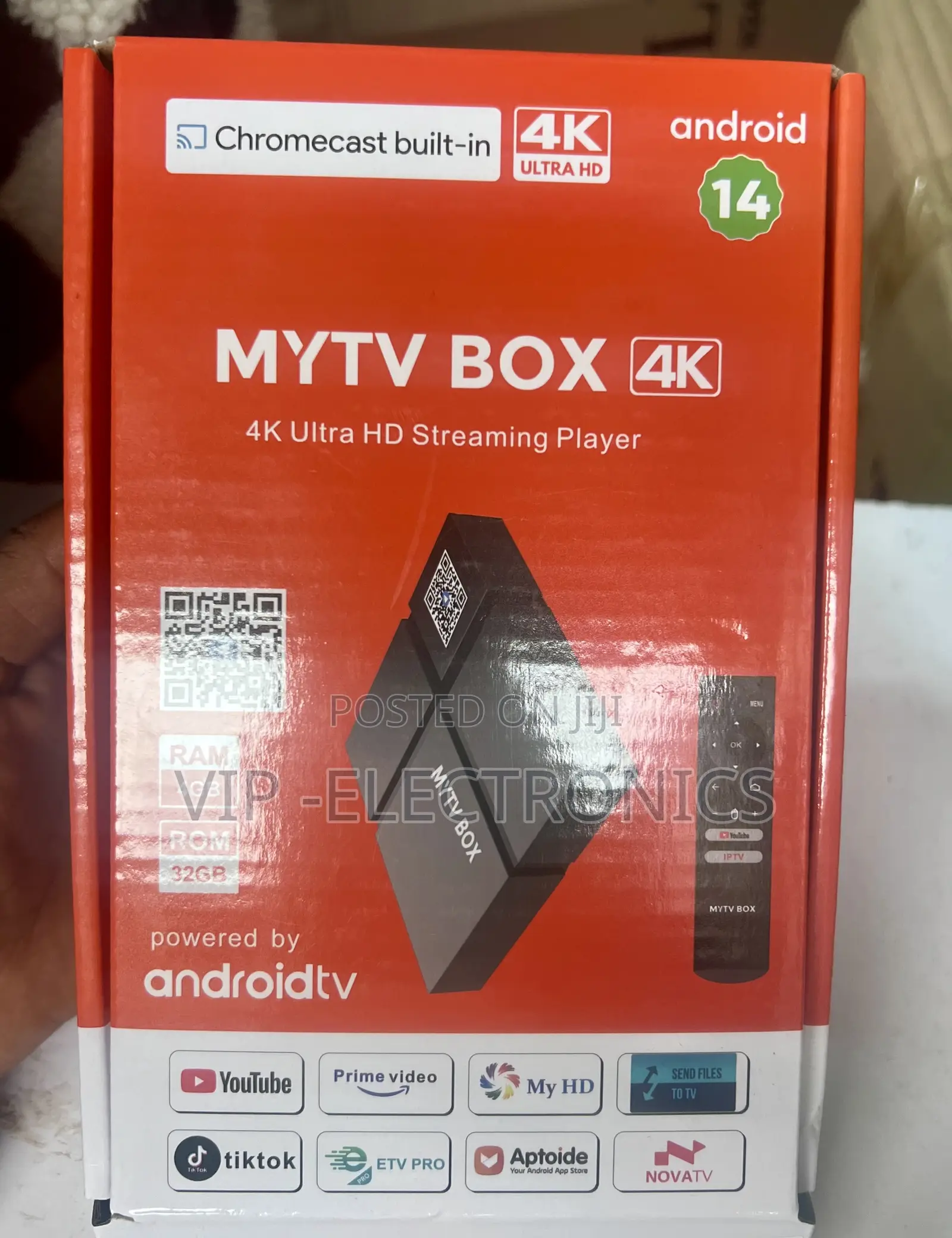 My TV Box Ultra Hd Android 14 – 4gb Ram / 32gb Rom