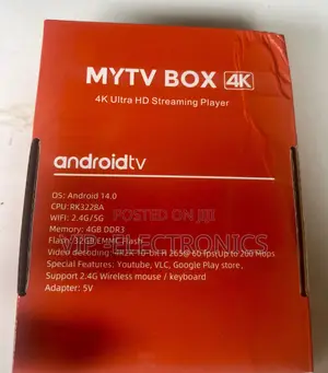 My TV Box Ultra Hd Android 14 – 4gb Ram / 32gb Rom