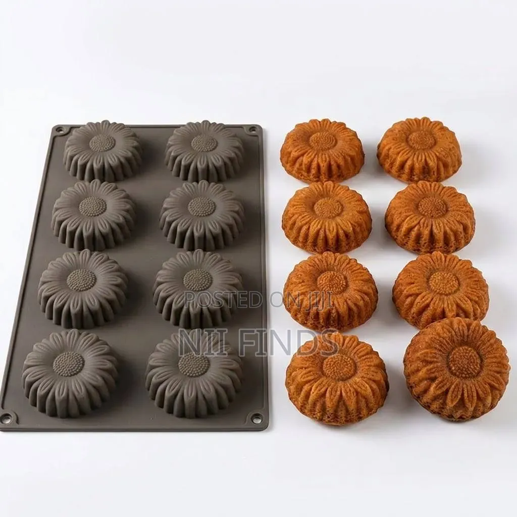 Round Chrysanthemum Silicone Mold