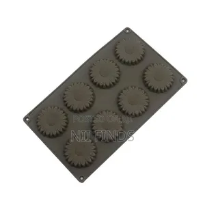 Round Chrysanthemum Silicone Mold