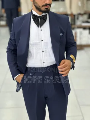 Luxury Shawl-Lapel Double-Breasted Tuxedo ( Color Avaliable)