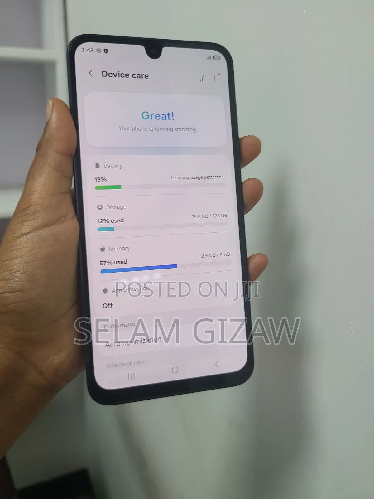 New Samsung Galaxy A16 5G 128 GB Blue