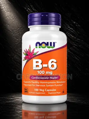 Vitamin B6 , 100mg , 100 Capsules