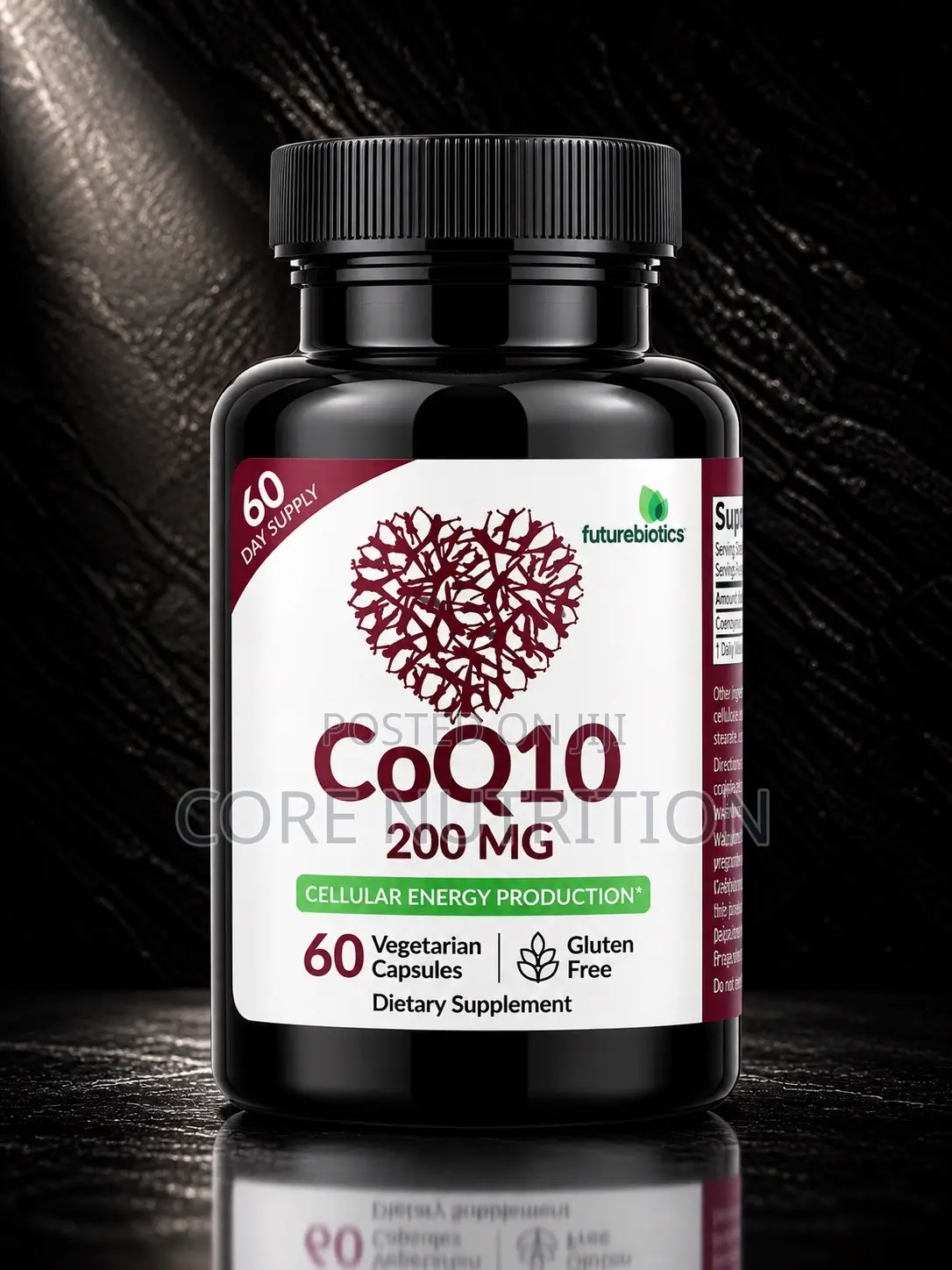 Coq10 200mg , 60 Capsules