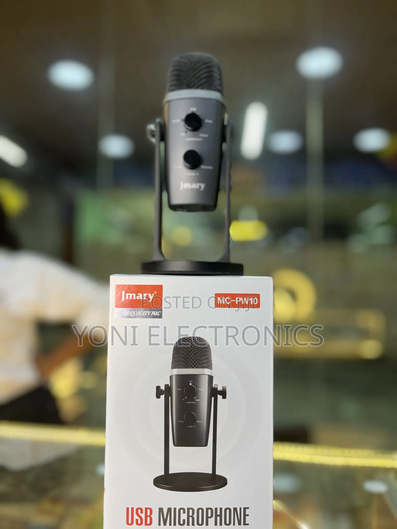 Jmary MC-PW10 USB Desktop Microphone