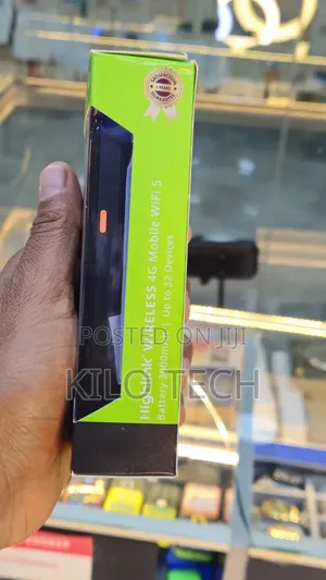 Highlink 5G Portable MiFi Pocket WiFi Router (WiFi 6, 600Mbps)