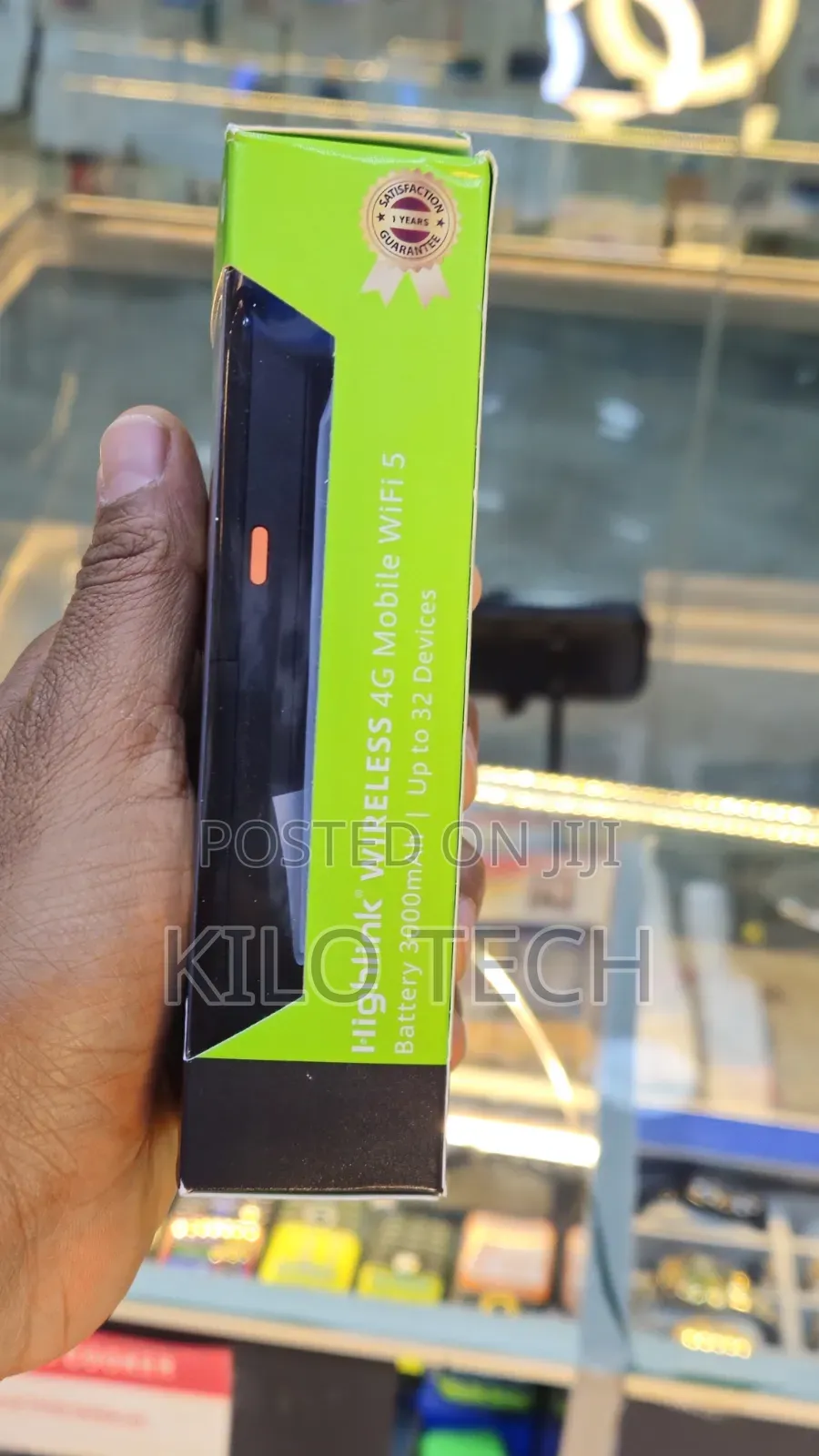 Highlink 5G Portable MiFi Pocket WiFi Router (WiFi 6, 600Mbps)
