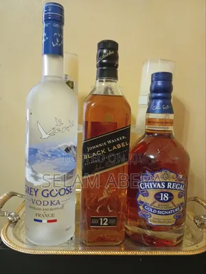 Chivas Regal18 ,Black Lable,greygoos Vodka