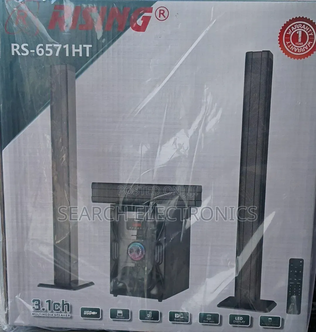 Rising 3.1 Ch Multimedia Home Theater Speaker