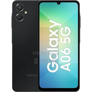 New Samsung Galaxy A06 64 GB Black