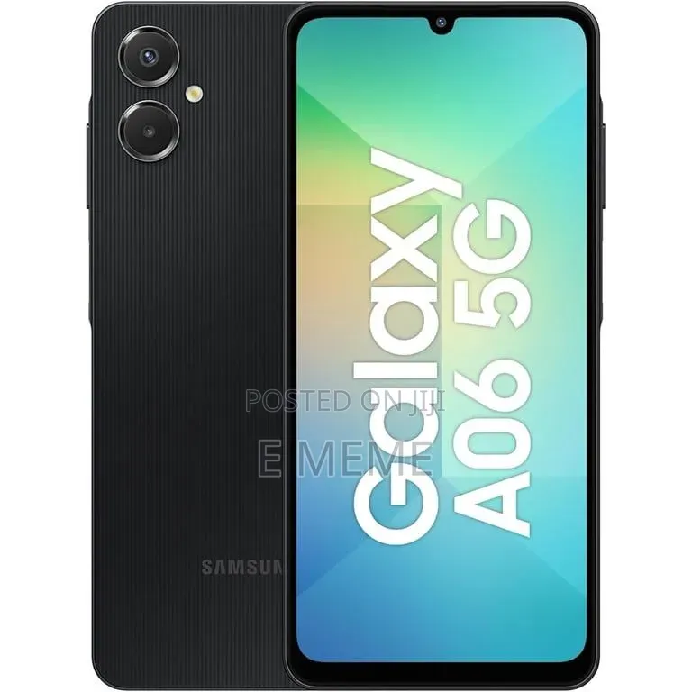 New Samsung Galaxy A06 64 GB Black