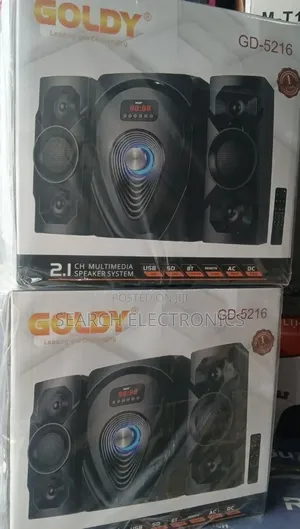 Goldy 2.1 Ch Multimedia Speaker