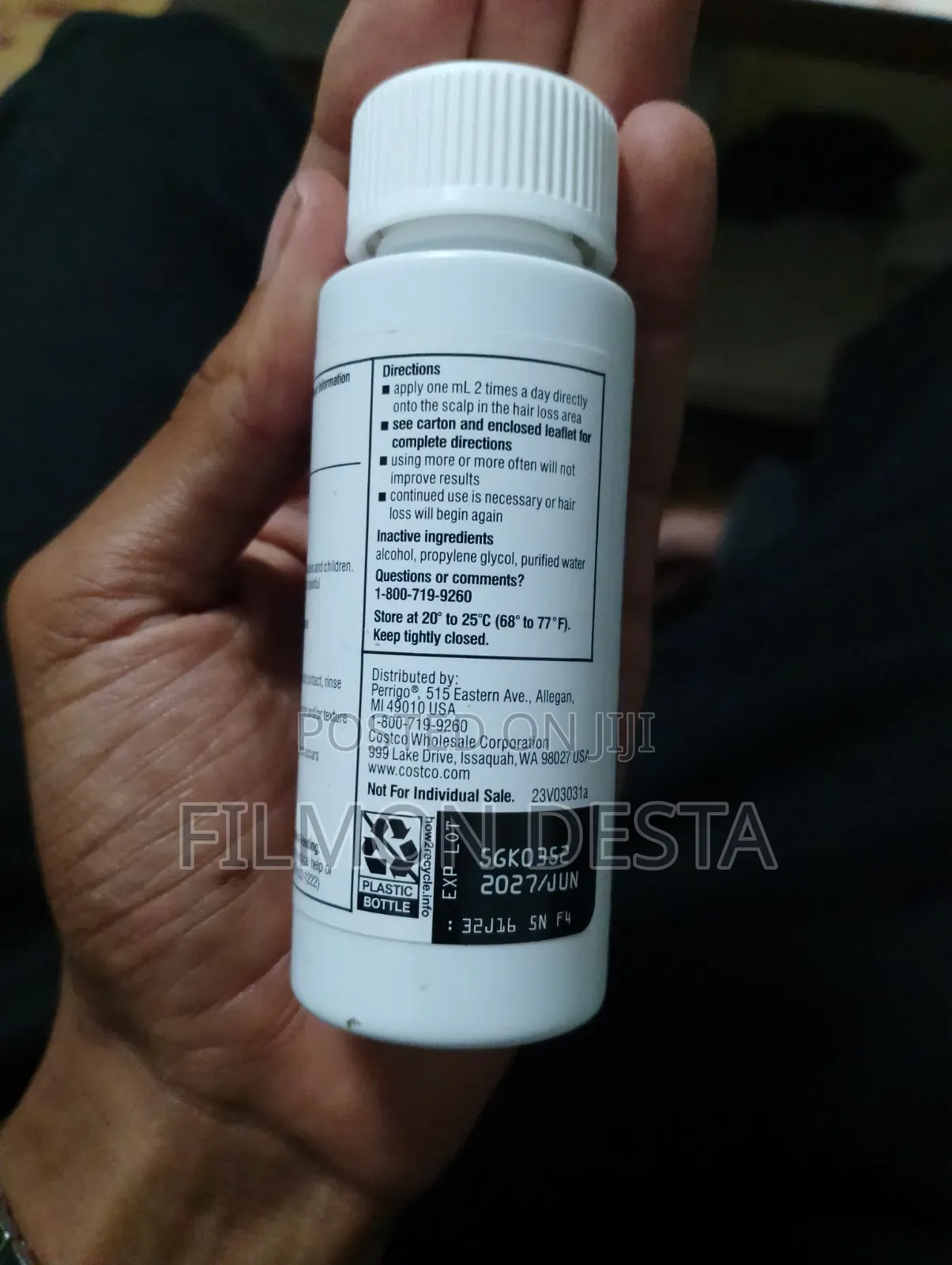 Kirkland Signature Minoxidil Topical Solution USP, 5% ,