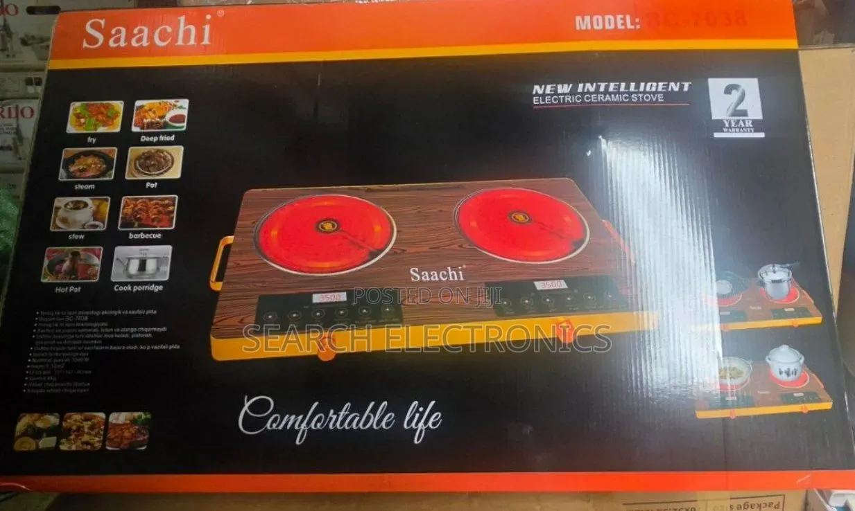 Saachi 2,plats Turky Tech Stove