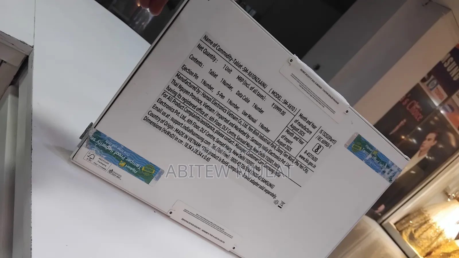 New Samsung Galaxy Tab S9 FE+ 128 GB