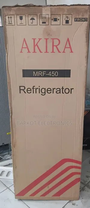 Akira Refrgerator Mode Aki 450litr Quality Top Freezer New Size 60x60