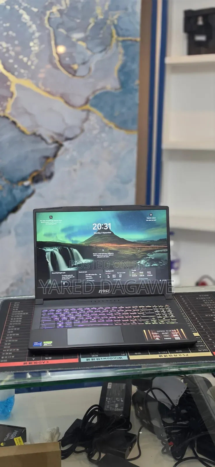 New Laptop MSI Katana 15 16GB Intel Core i7 SSD 1T
