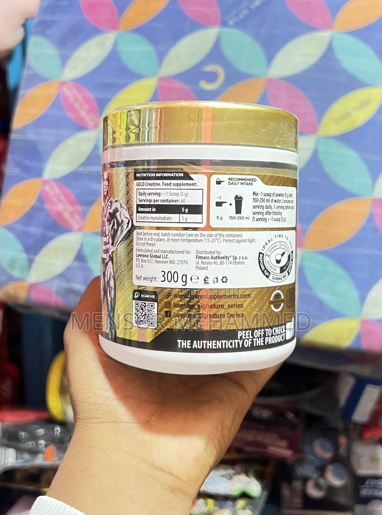 Gold Creatine