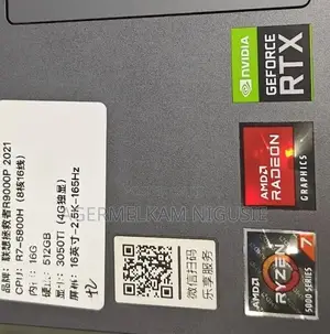 New Laptop Lenovo Legion 5 16GB AMD Ryzen 7 SSD 512GB
