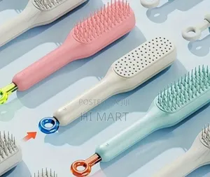 Retractable Cleaning Hair Brush