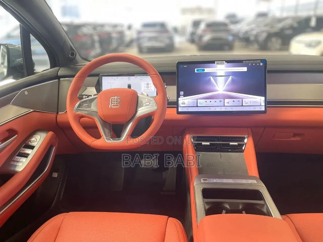 New BYD Tang EV 2025 Gold