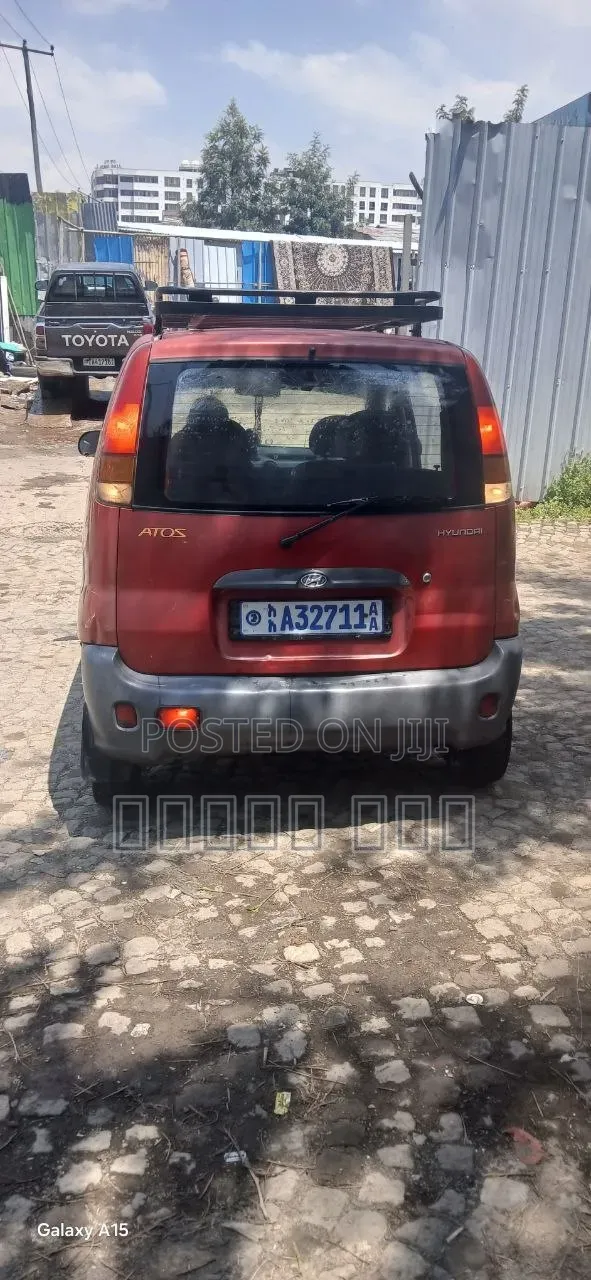 Hyundai Atos 1999 Red