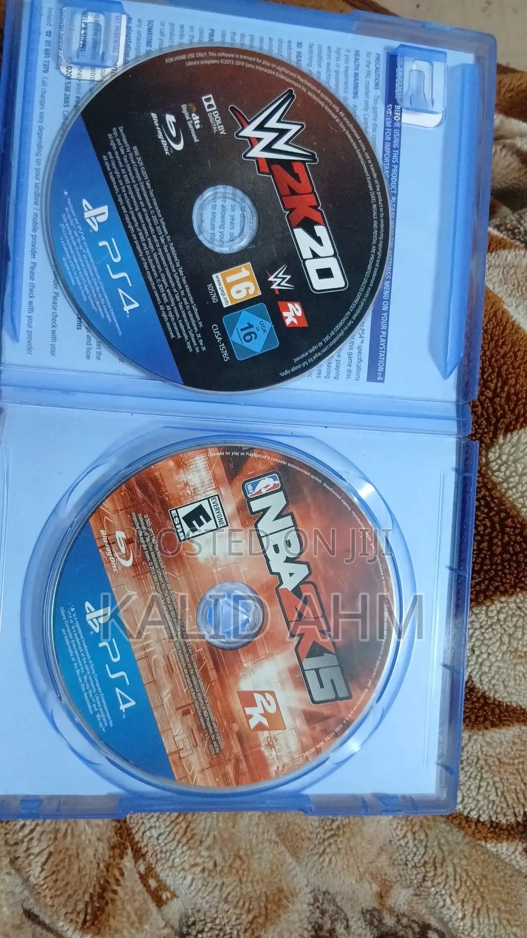 WWE 2K20 — / PS4 and NBA 2K20 — PS4
