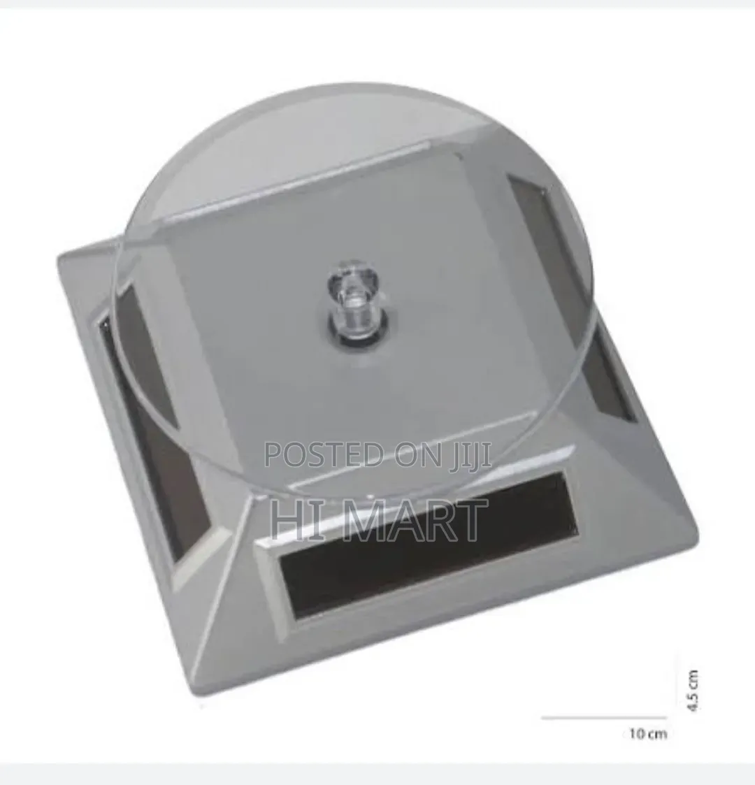 360° Rotating Solar Powered Display Stand
