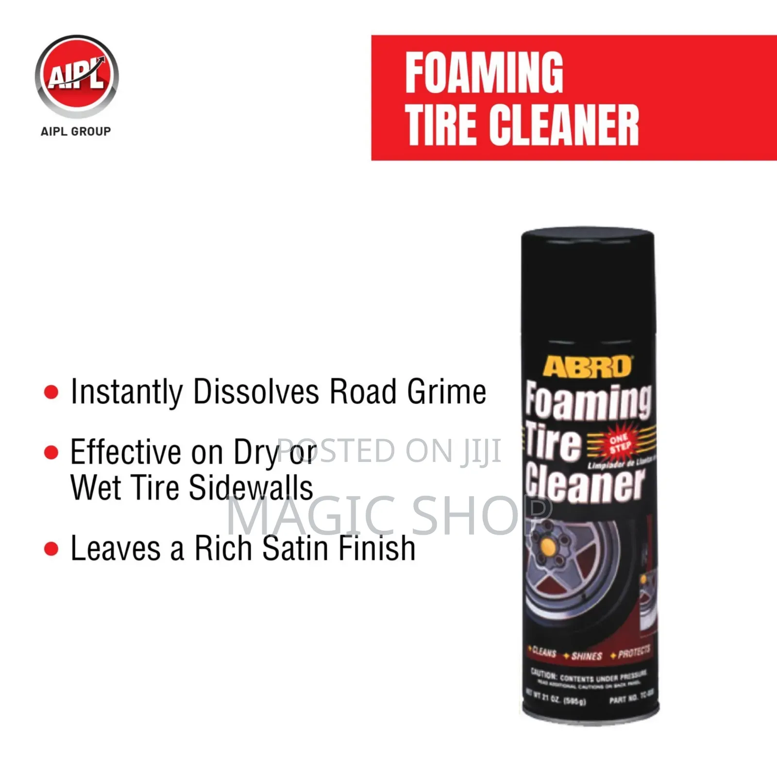 ABRO Tire Foam Cleaner