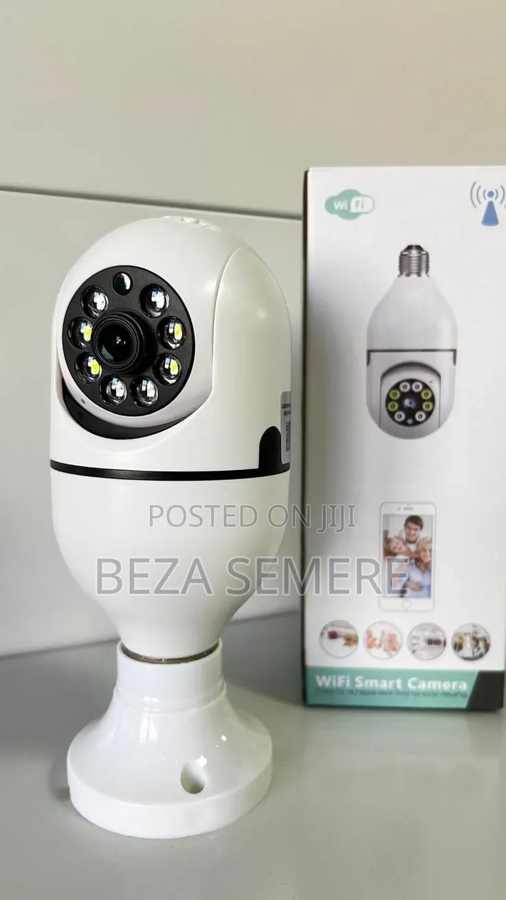 ​Wireless PTZ Light Bulb Surveillance Camera With Two-Way Audio