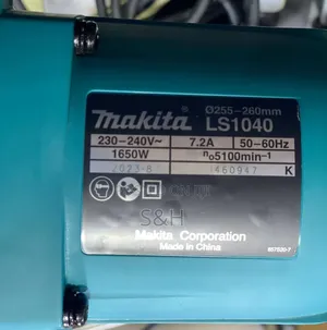  አዲስ Makita LS1040 260mm 1650W የእንጨት መቁረጫ 