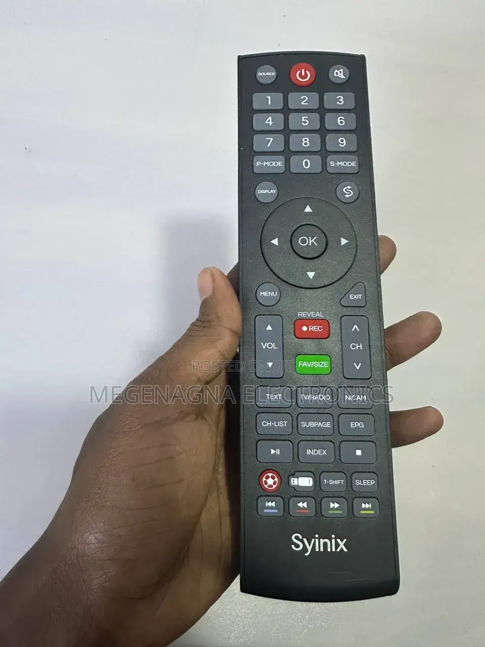 Syinix TV Remote/ሲኒክስ ሪሞት