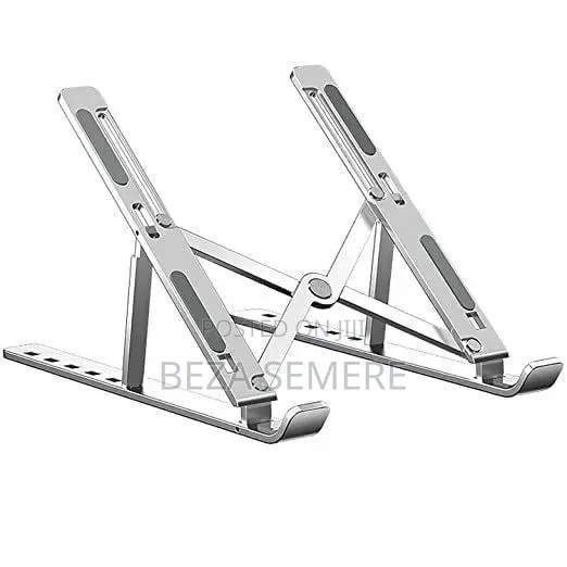 Portable Foldable Laptop Riser With Ventilated Cooling
