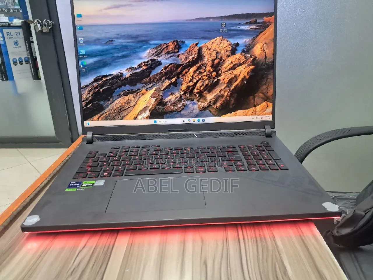 New Laptop Asus ROG Strix G16 G614 32GB Intel Core i9 SSD 1T