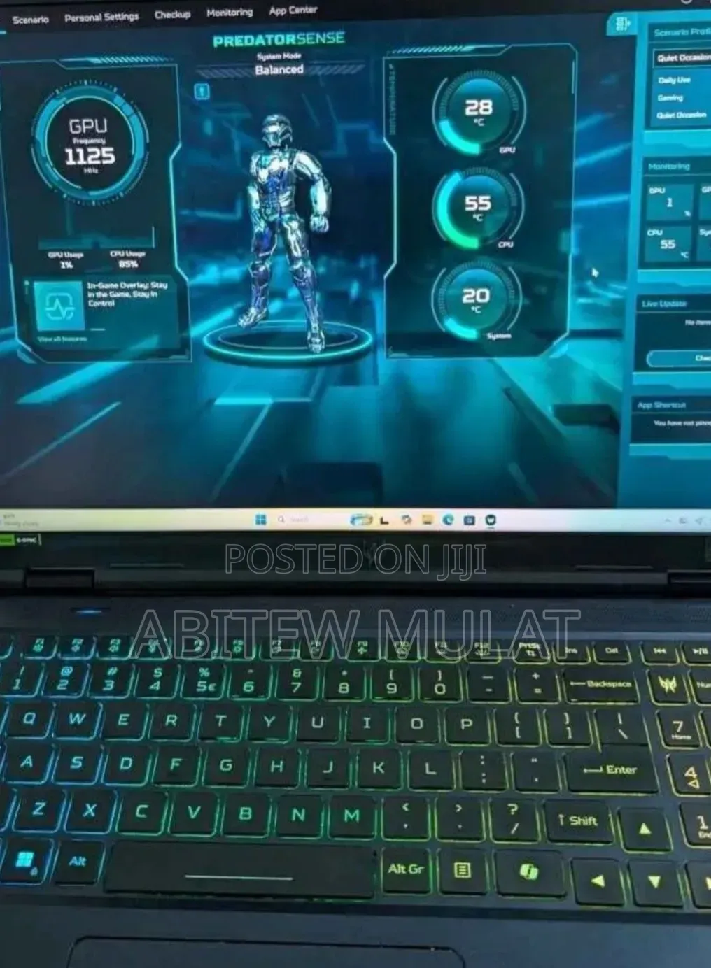 New Laptop Acer Predator Helios Neo 16 16GB Intel Core i9 SSD 1T