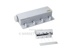 Indoor 4 Line Retractable Dryer Line ልብስ ማስጫ