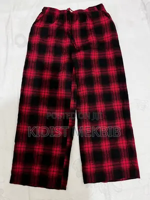 Plaid Pattern Pajamas