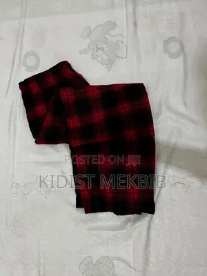 Plaid Pattern Pajamas